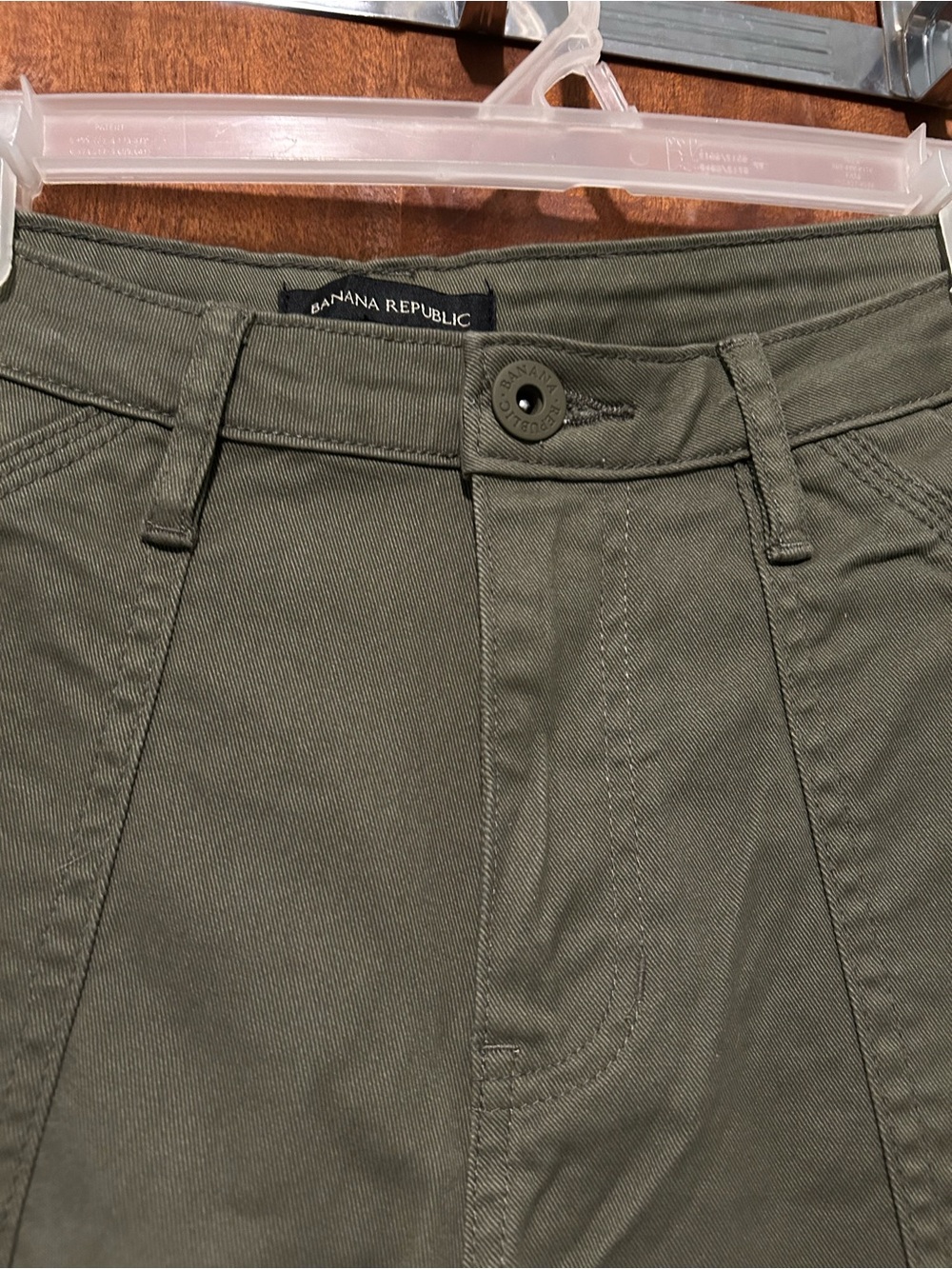 Banana Republic Women's High Rise Twill Pant - Picture 7 of 10